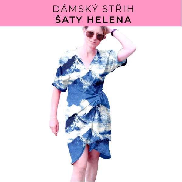 Dámský střih na šaty  Helena