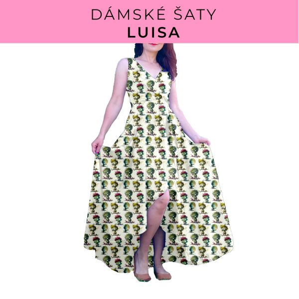 DÁMSKÝ střih - šaty Luisa