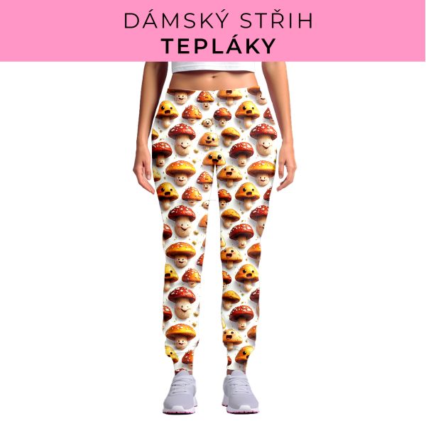DÁMSKÝ střih - tepláky