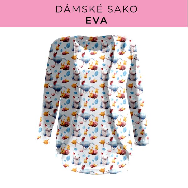 DÁMSKÝ střih - sako Eva
