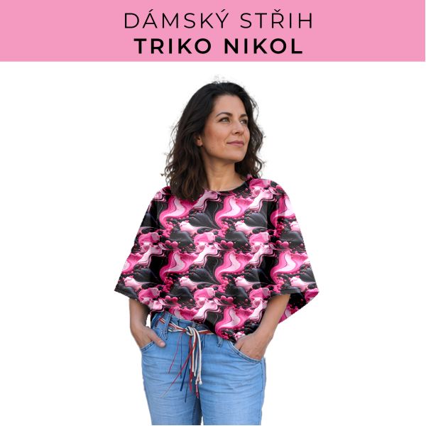 Dámský střih -  triko Nikol