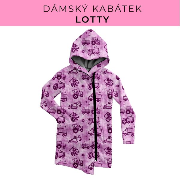 DÁMSKÝ střih - Kabátek Lotty
