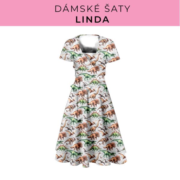 DÁMSKÝ střih - šaty Linda