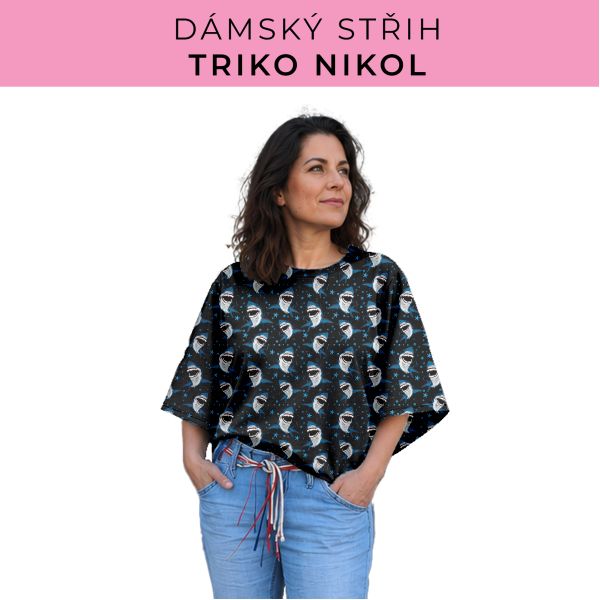 Dámský střih -  triko Nikol