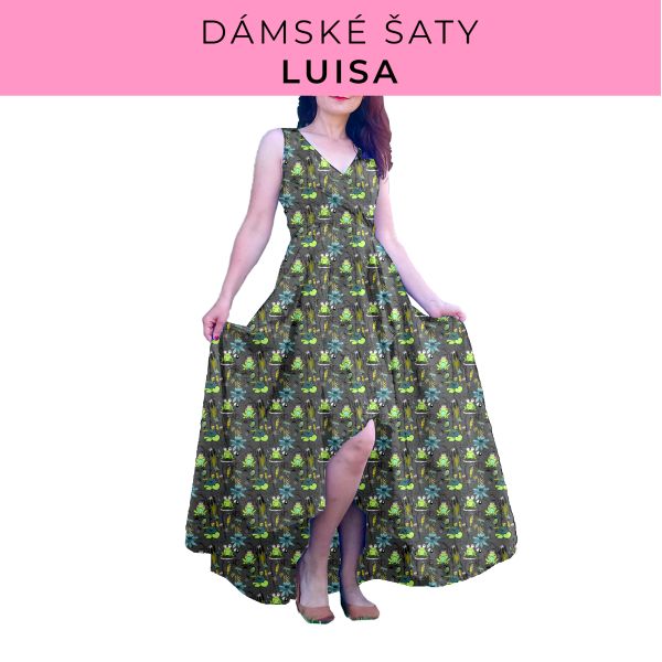 DÁMSKÝ střih - šaty Luisa