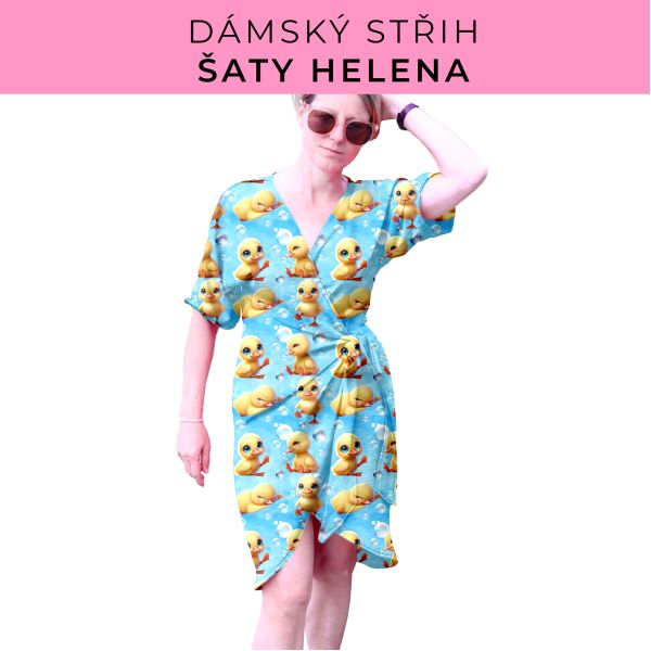 Dámský střih na šaty  Helena
