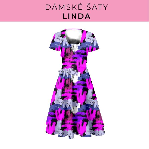DÁMSKÝ střih - šaty Linda