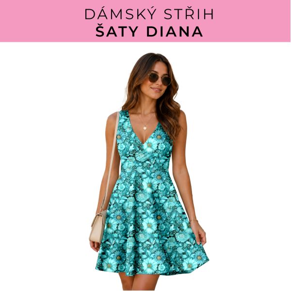 Dámský střih - šaty Diana