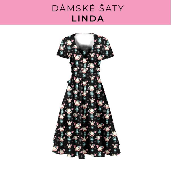 DÁMSKÝ střih - šaty Linda