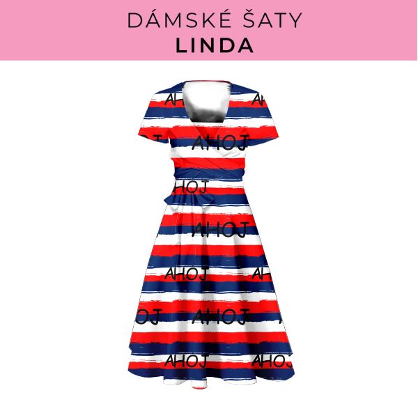 DÁMSKÝ střih - šaty Linda