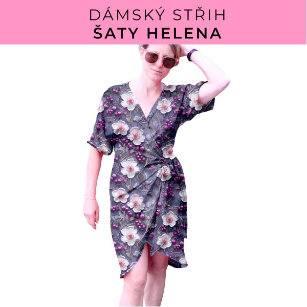 Dámský střih na šaty  Helena