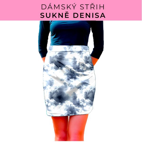 Dámský střih - Dámská sukně Denisa