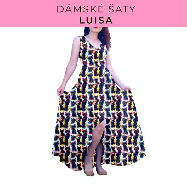 DÁMSKÝ střih - šaty Luisa