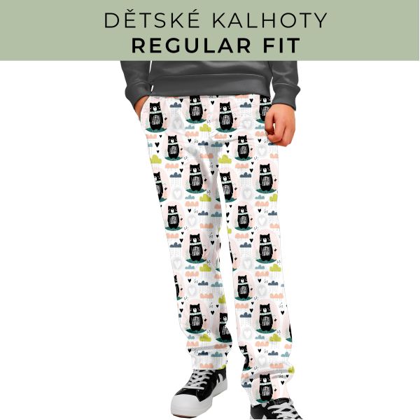 DĚTSKÝ STŘIH - Kalhoty Regular fit