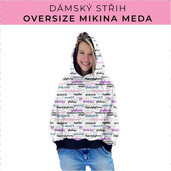 Dámský střih - mikina Meda