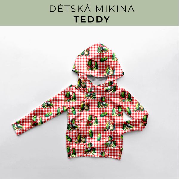 DĚTSKÝ střih - Mikina Teddy