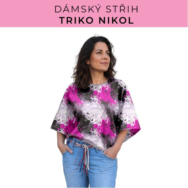 Dámský střih -  triko Nikol