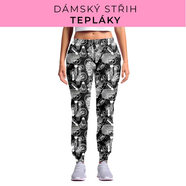 DÁMSKÝ střih - tepláky