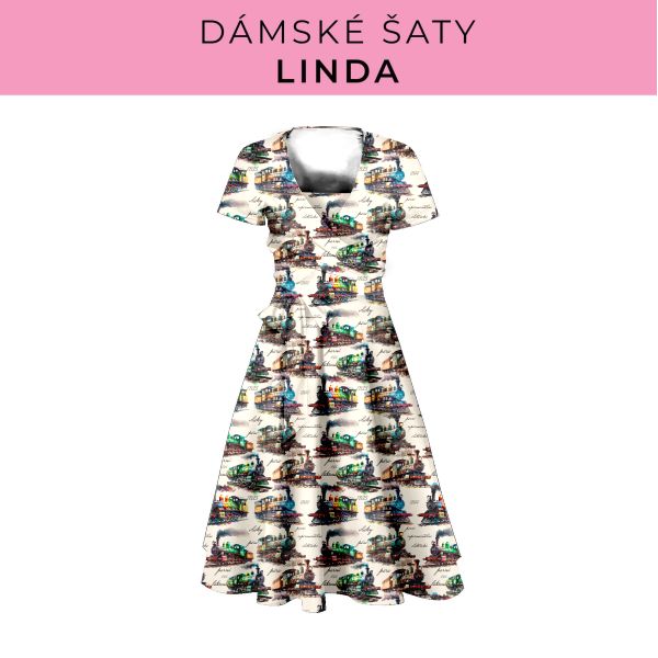 DÁMSKÝ střih - šaty Linda