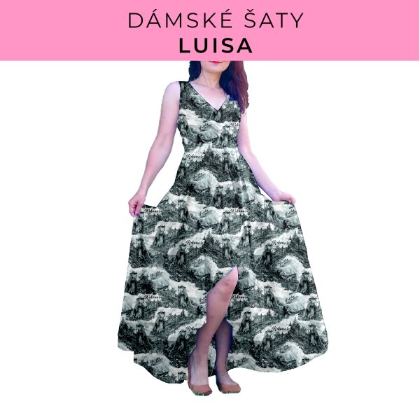 DÁMSKÝ střih - šaty Luisa