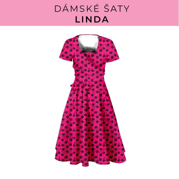 DÁMSKÝ střih - šaty Linda