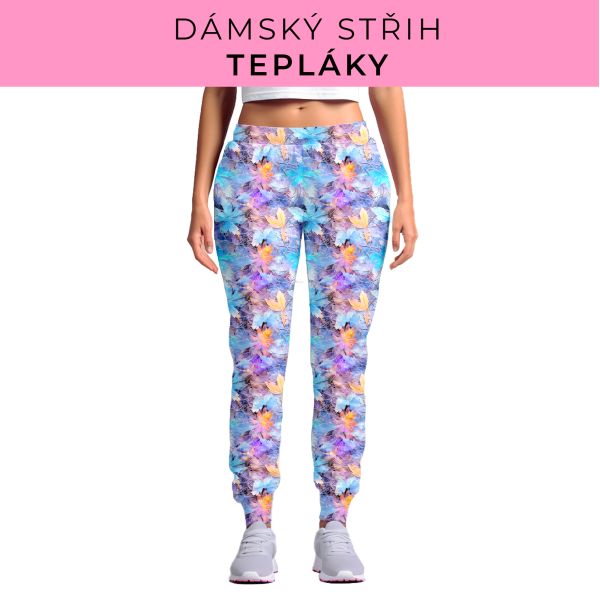 DÁMSKÝ střih - tepláky