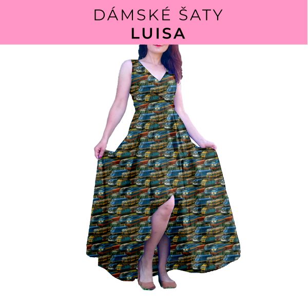 DÁMSKÝ střih - šaty Luisa