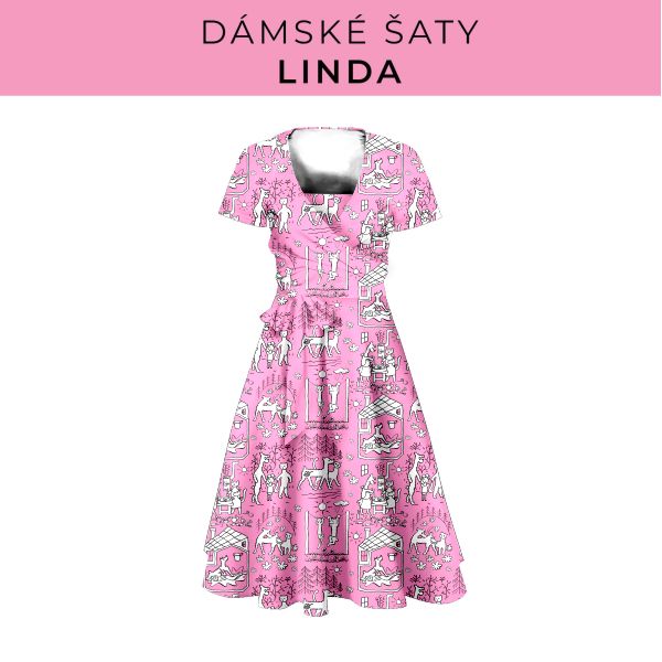 DÁMSKÝ střih - šaty Linda