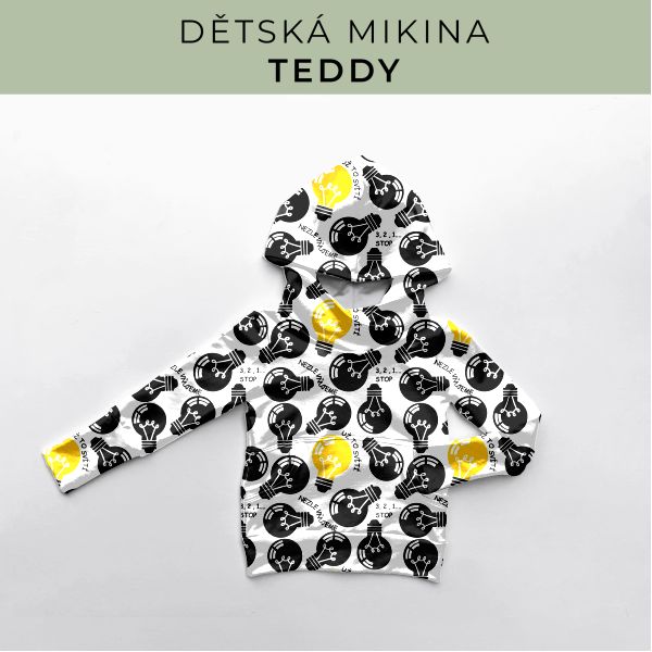 DĚTSKÝ střih - Mikina Teddy