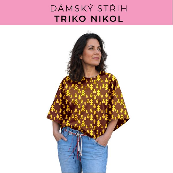 Dámský střih -  triko Nikol