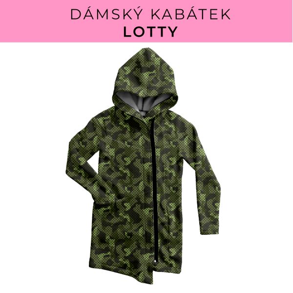 DÁMSKÝ střih - Kabátek Lotty