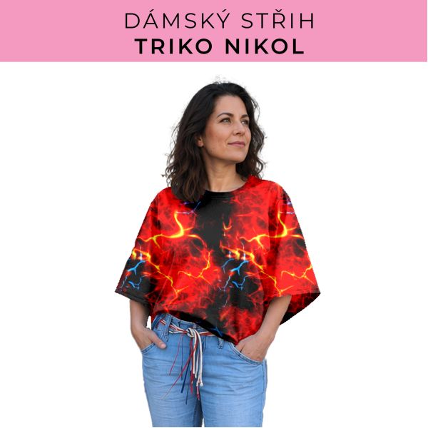 Dámský střih -  triko Nikol
