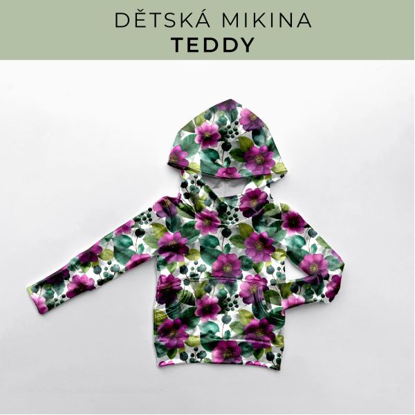 DĚTSKÝ střih - Mikina Teddy