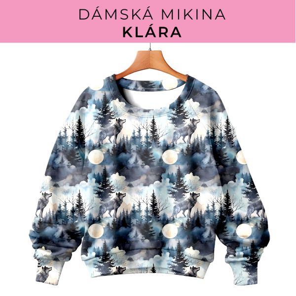 DÁMSKÝ střih - mikina Klára