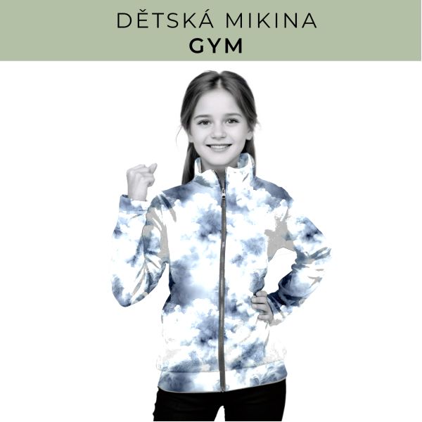 Dětská střih - mikina GYM