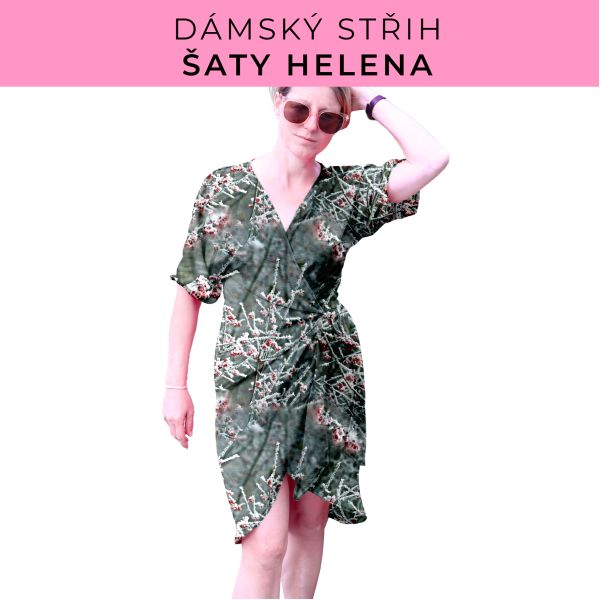 Dámský střih na šaty  Helena