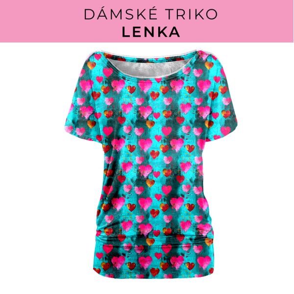 DÁMSKÝ střih - Triko Lenka