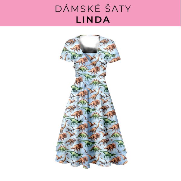 DÁMSKÝ střih - šaty Linda