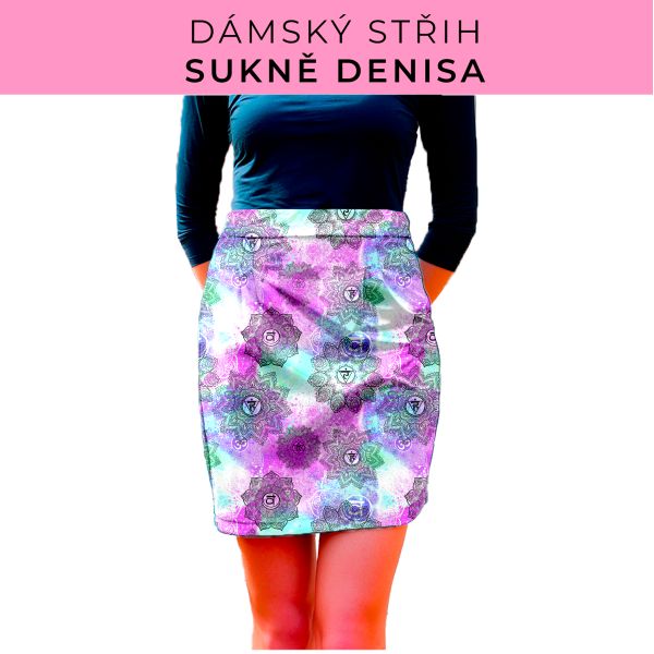 Dámský střih - Dámská sukně Denisa