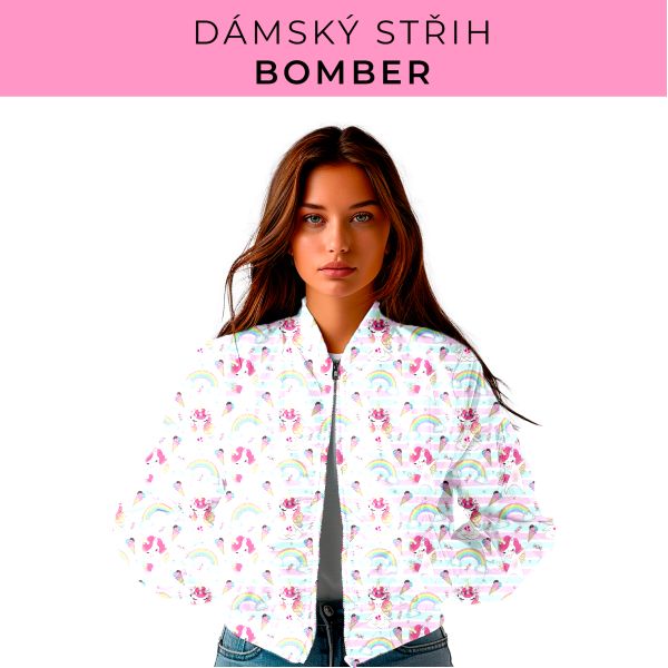 DÁMSKÝ střih - Bomber