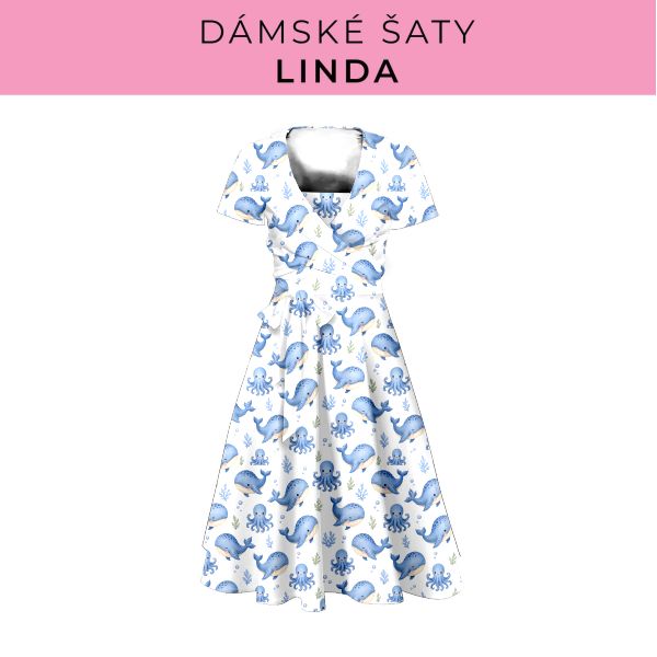 DÁMSKÝ střih - šaty Linda