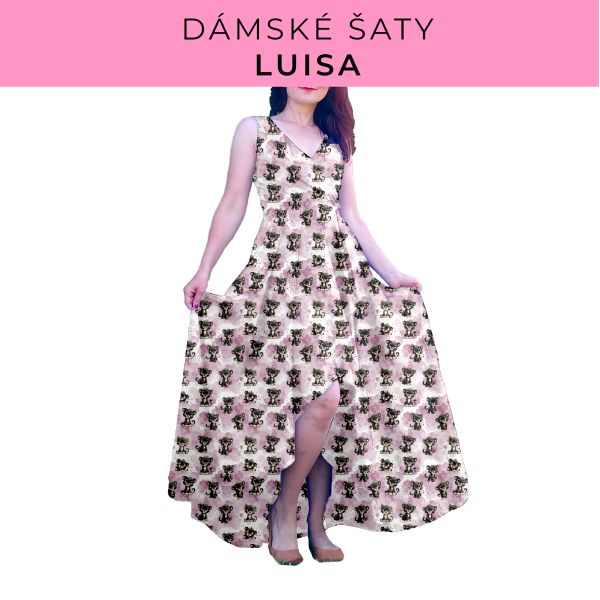 DÁMSKÝ střih - šaty Luisa