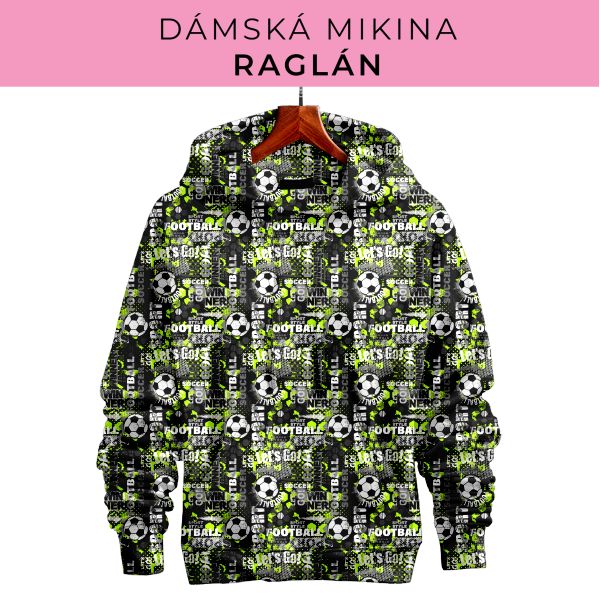 DÁMSKÝ střih - mikina raglán