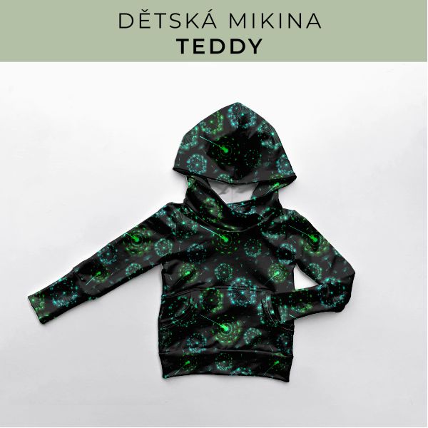 DĚTSKÝ střih - Mikina Teddy