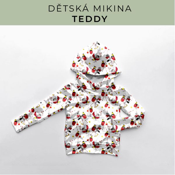 DĚTSKÝ střih - Mikina Teddy