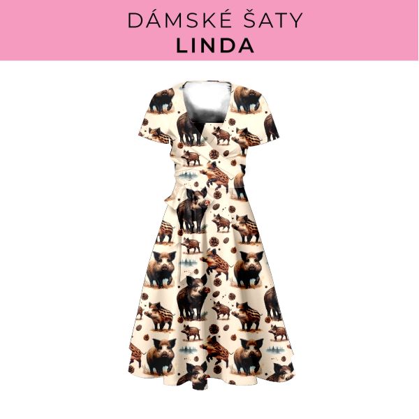 DÁMSKÝ střih - šaty Linda
