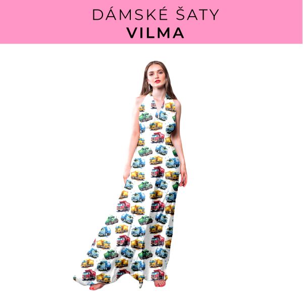 DÁMSKÝ střih - šaty Vilma