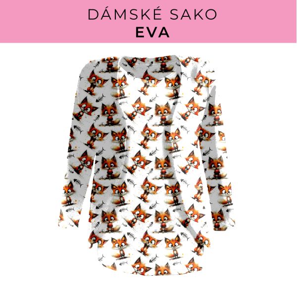 DÁMSKÝ střih - sako Eva