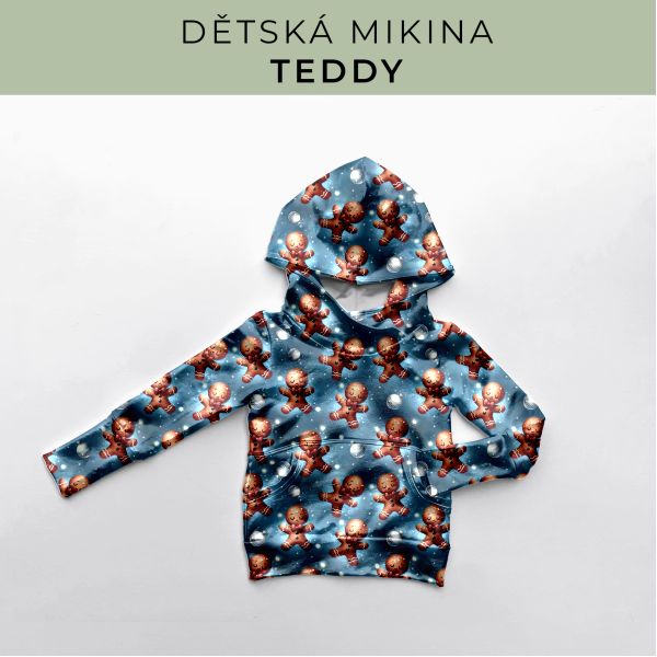 DĚTSKÝ střih - Mikina Teddy