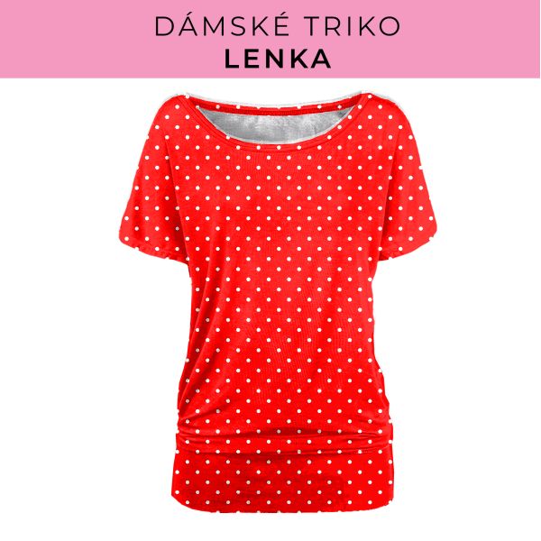 DÁMSKÝ střih - Triko Lenka